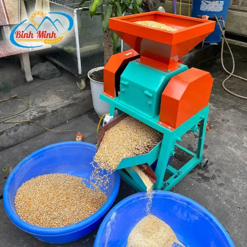 Máy nghiền ngô vỡ mảnh có sàng rung - Hình ảnh 6